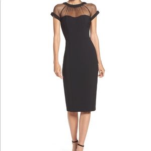 Maggy London Illusion Yoke Dress-NWT
